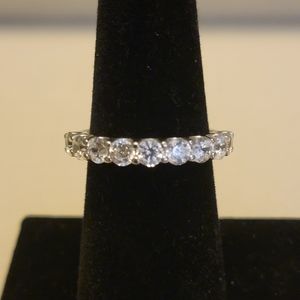 Sterling silver 925 cz size 6.5